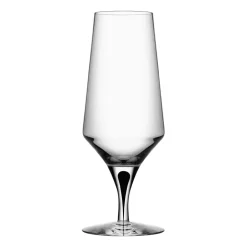Orrefors Metropol beer glass 46 cl, Clear / Black Best
