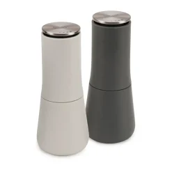 Joseph Joseph Milltop Salt and Pepper Grinder 2 Pieces, -white Grey Hot