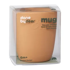 Done by deer Mini mug 13 cl, Mustard Yellow Clearance