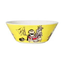 Moomin Arabia Misabel Moomin bowl, Yellow Discount