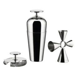 Alessi Mixerset, 3 pieces Silver-coloured Best