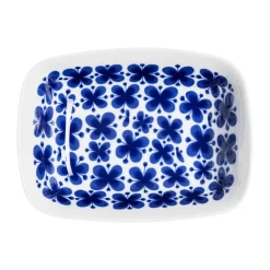 Rörstrand Mon Amie rectangular bowl, 15.5x21.2 cm BlueWhite Outlet