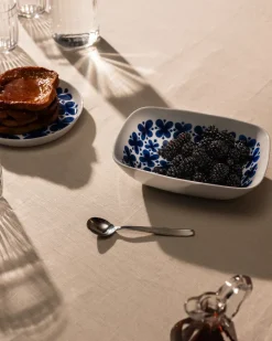 Rörstrand Mon Amie rectangular bowl, 15.5x21.2 cm BlueWhite Outlet