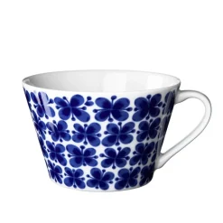 Rörstrand Mon Amie tea cup, white- Blue Clearance