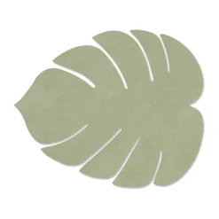 LIND DNA Monstera Leaf Nupo placemat S, Olive Green
