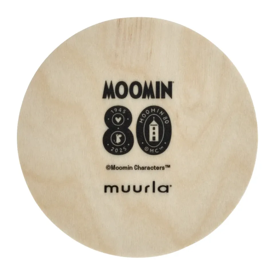 Muurla Moomin 80 Coasters Ø11 cm 4-pack, Multi New