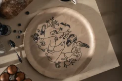 Muurla Moomin 80 tray Ø35 cm, Birch Beige Sale