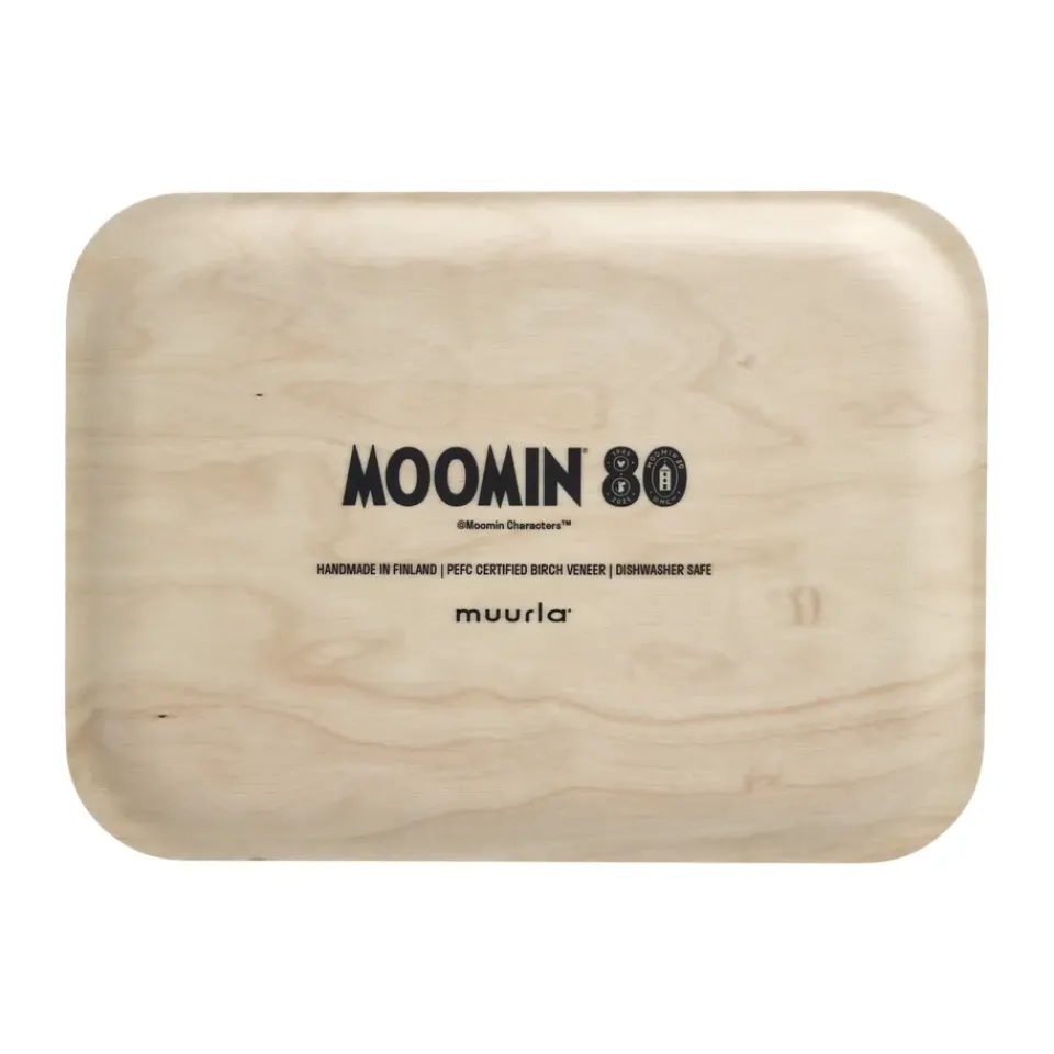 Muurla Moomin 80 tray 20x27 cm, Birch Beige Online