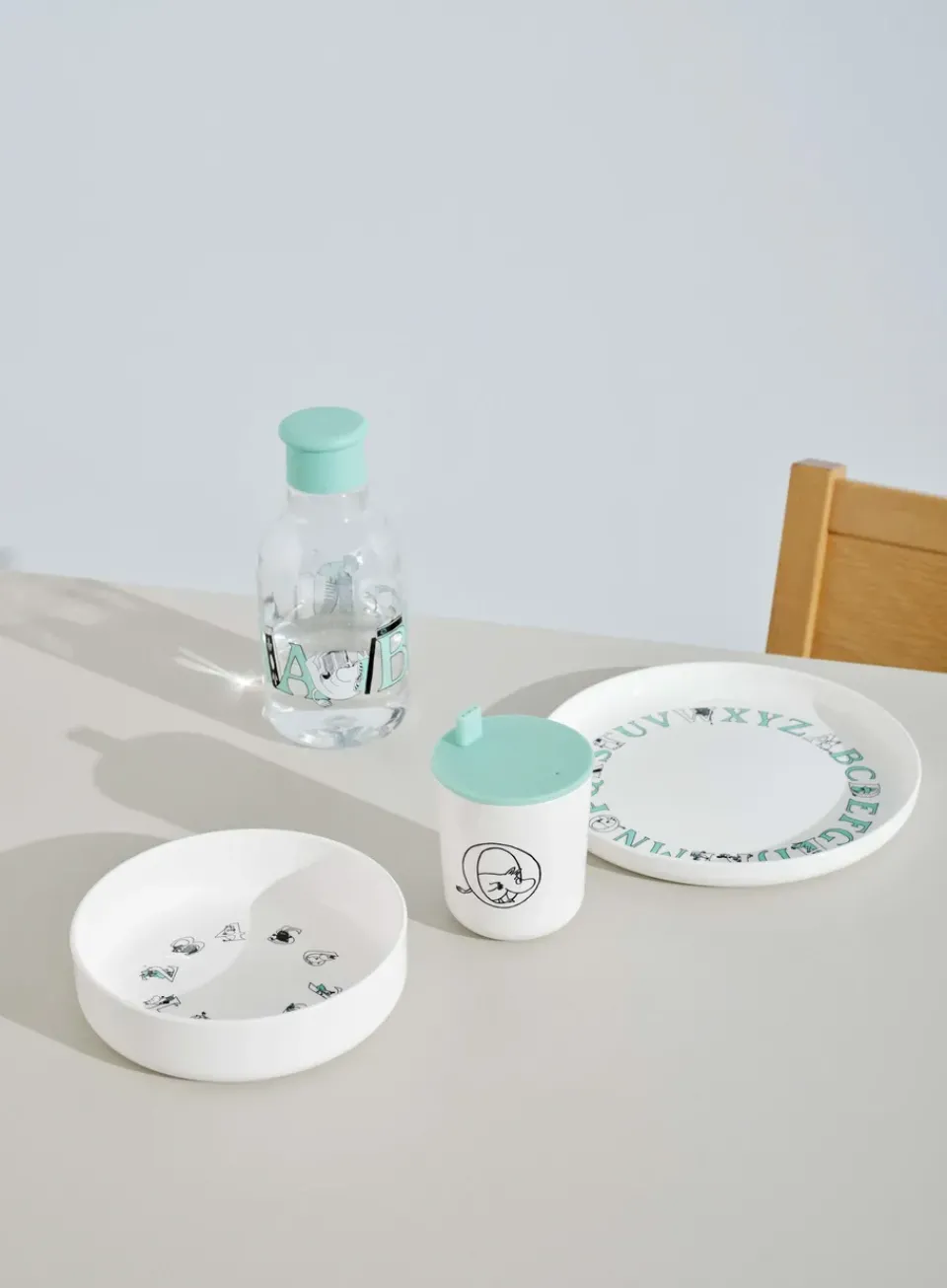 RIG-TIG Moomin ABC lid for mug, Turqouise Turquoise Hot