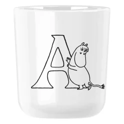 RIG-TIG Moomin ABC mug 20 cl, A White Best