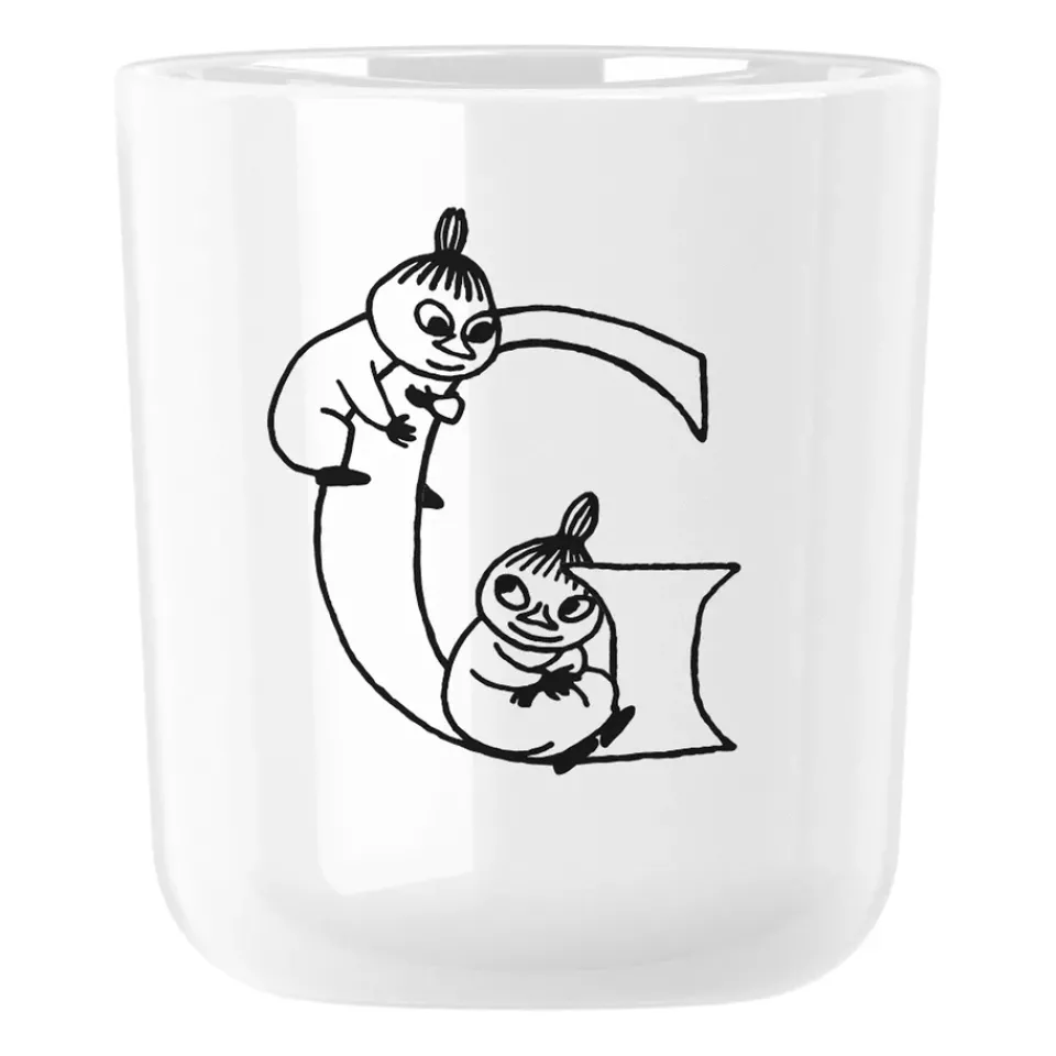 RIG-TIG Moomin ABC mug 20 cl, G White Best