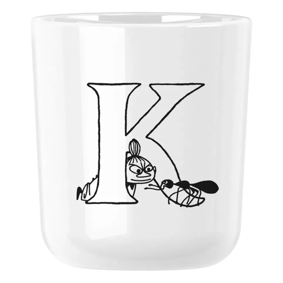 RIG-TIG Moomin ABC mug 20 cl, K White Clearance