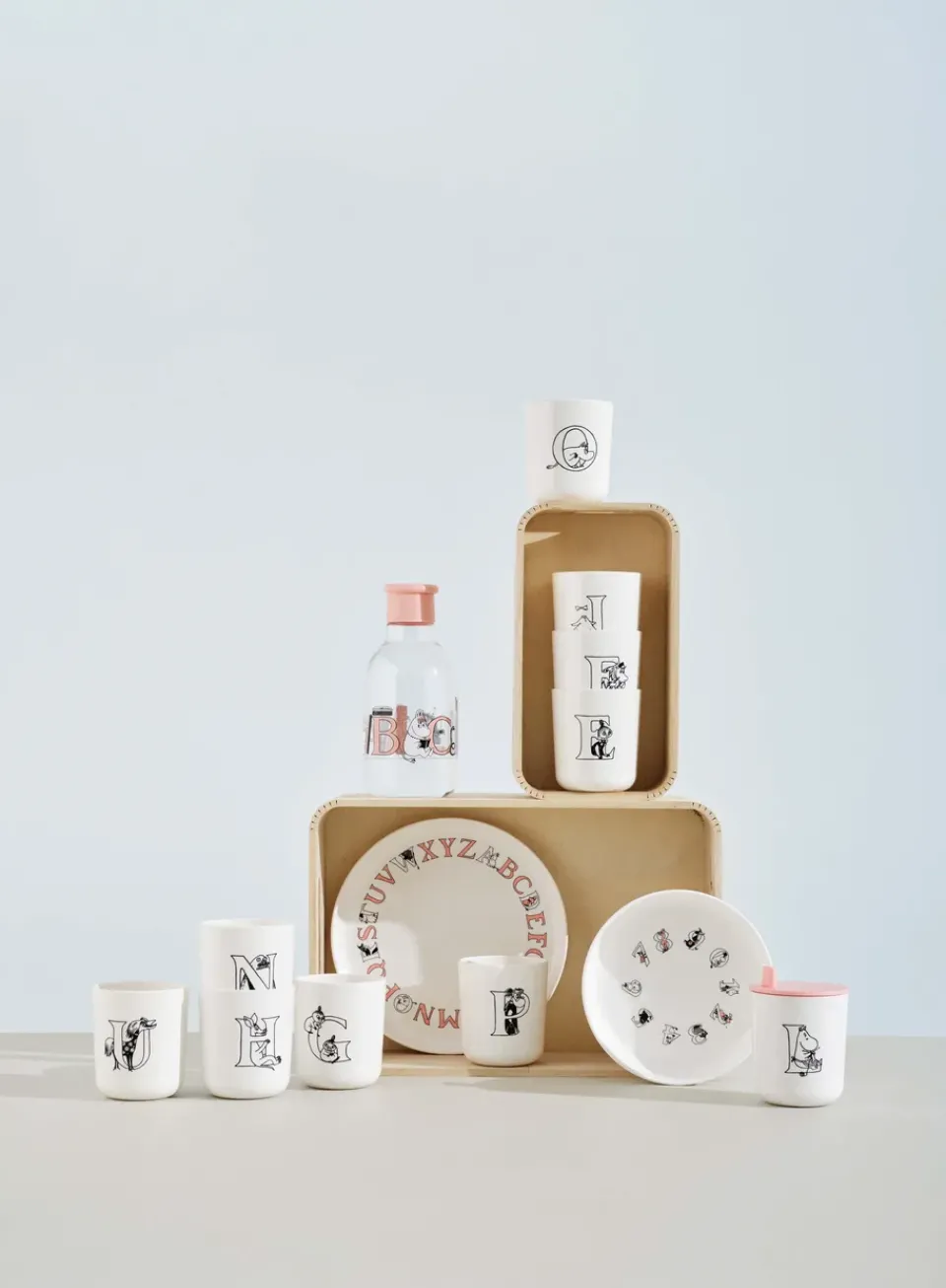 RIG-TIG Moomin ABC mug 20 cl, O White New