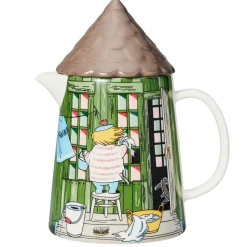Moomin Arabia Moomin bathhouse teapot, 1 l Green Clearance