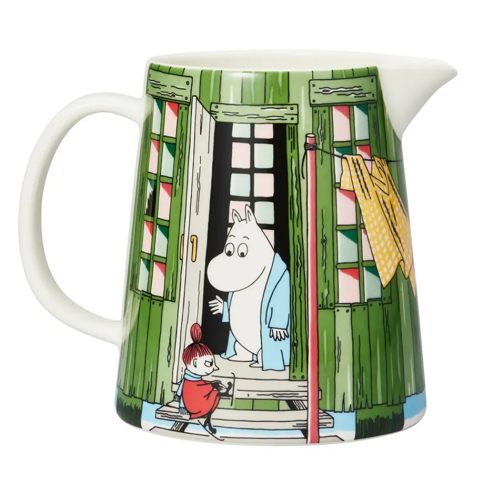 Moomin Arabia Moomin bathhouse teapot, 1 l Green Clearance