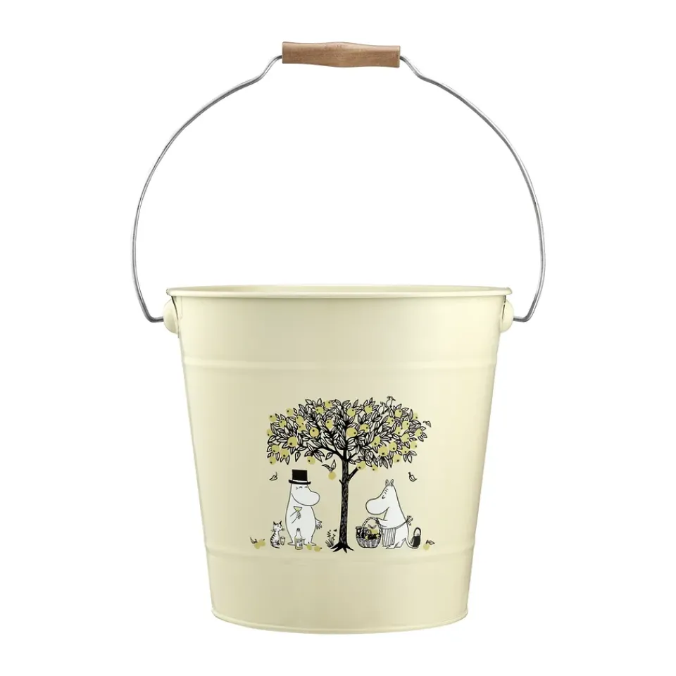 Muurla Moomin bucket 10 L, Apples Yellow Best