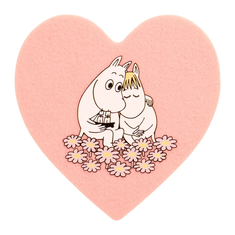 Muurla Moomin coaster set, 4-pack, Together Pink Online