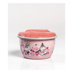 Muurla Moomin enamel bowl Girls 30 cl, Pink