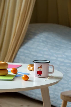 Muurla Moomin enamel mug 37 cl, Little My Pink Sale