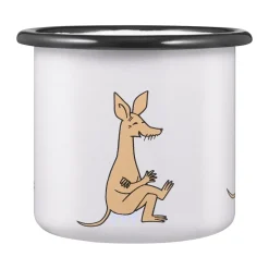 Muurla Moomin enamel mug 25 cl, Retro Sniff Purple Hot