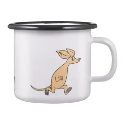 Muurla Moomin enamel mug 25 cl, Retro Sniff Purple Hot