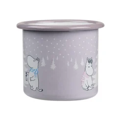 Muurla Moomin enamel mug 25 cl, Snowfall Purple Sale