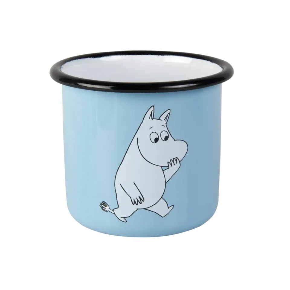 Muurla Moomin enamel mug, 2.5 dl Blue Outlet
