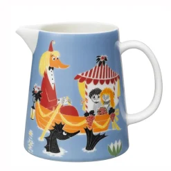 Moomin Arabia Moomin Friendship jug, 1 l BlueBlack Outlet