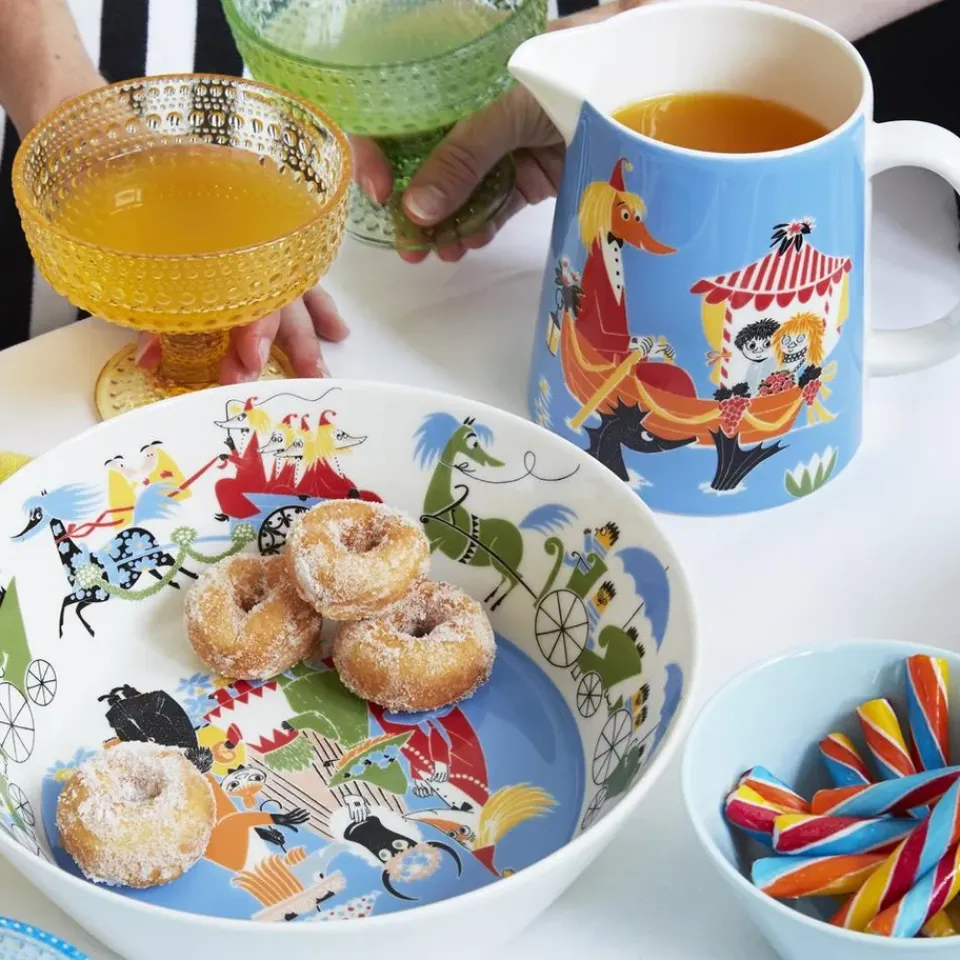 Moomin Arabia Moomin Friendship jug, 1 l BlueBlack Outlet