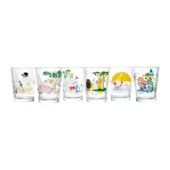 Moomin Arabia Moomin glass 22 cl, We're going on vacation Multi Online