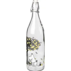 Muurla Moomin glass bottle 1 L, Apples Multi Clearance