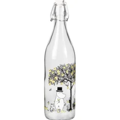Muurla Moomin glass bottle 1 L, Apples Multi Clearance