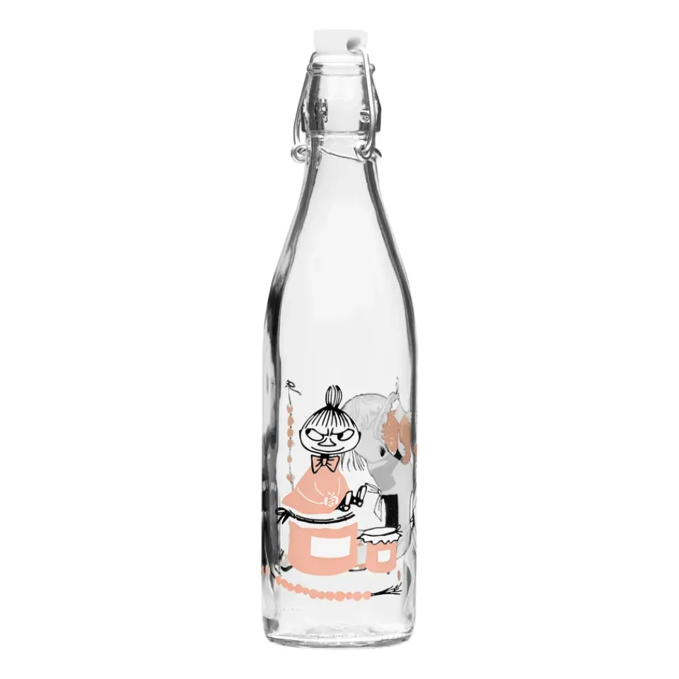 Muurla Moomin glass bottle 0.5 l, Marmalade Transparent Sale