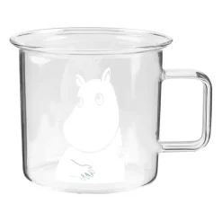 Muurla Moomin glass mug clear 35 cl, Moomin Transparent Outlet