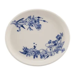 Moomin Arabia Moomin Haru oval plate 16 cm, Blue-white BlueWhite Best