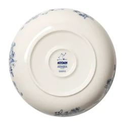 Moomin Arabia Moomin Haru serving bowl, 28 cm BlueWhite New