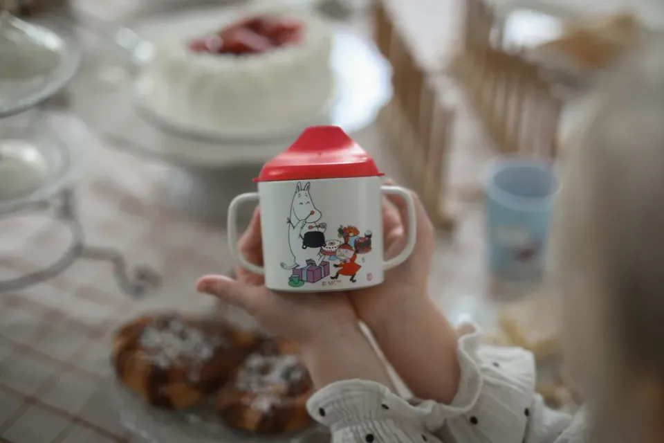 Rätt Start Moomin Little My spout cup 20 cl, Red Clearance