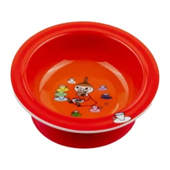 Rätt Start Moomin Little My suction plate Ø15.5 cm, Red Best