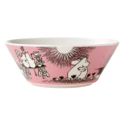 Moomin Arabia Moomin Love bowl, Pink