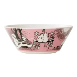 Moomin Arabia Moomin Love bowl, Pink