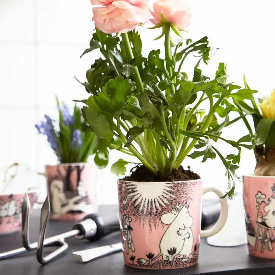 Moomin Arabia Moomin love mug, Pink Best