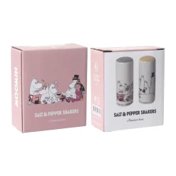 Pluto Design Moomin love salt & pepper shaker, White- Multi New