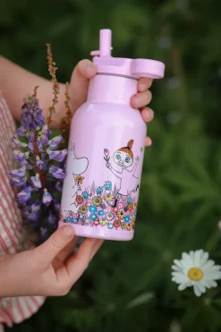 Rätt Start Moomin Meadow water bottle 34 cl, Pink Sale