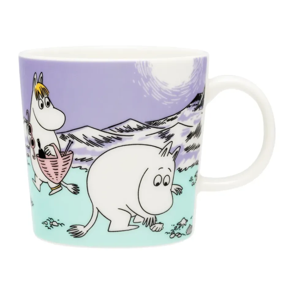 Moomin Arabia Moomin mug 2025 Beach day, 30 cl Multi Hot