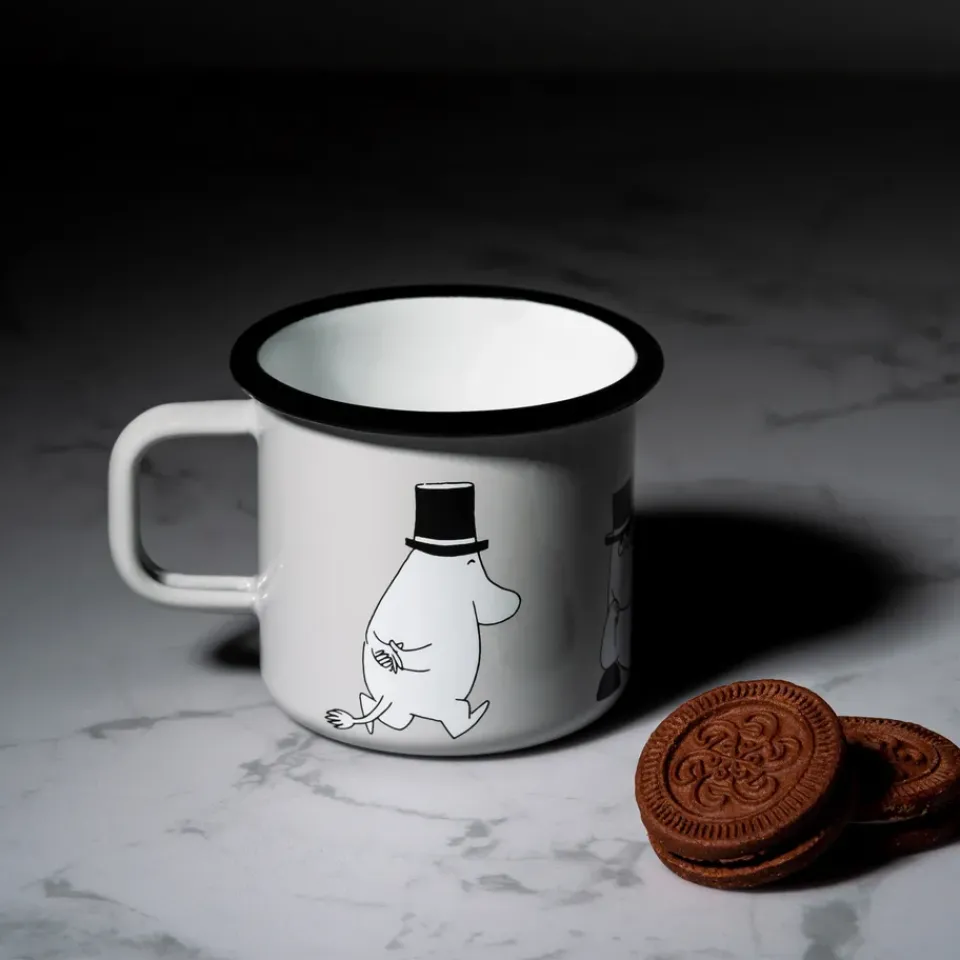 Muurla Moomin pappa enamel mug 37 cl, Grey Outlet