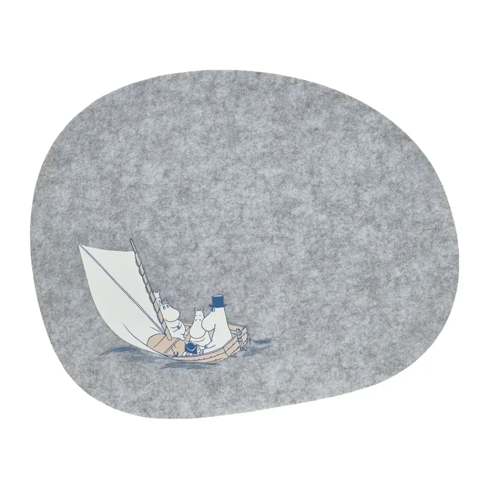 Muurla Moomin placemat 31x38 cm, Sailors Grey Discount