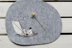 Muurla Moomin placemat 31x38 cm, Sailors Grey Discount