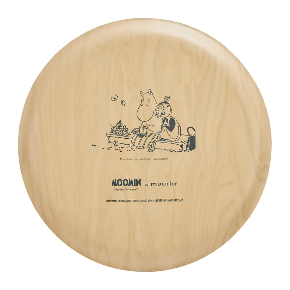 Muurla Moomin tray Ø35 cm, Summer night Beige Outlet