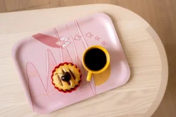 Muurla Moomin tray 20x27 cm, A moment Pink Best
