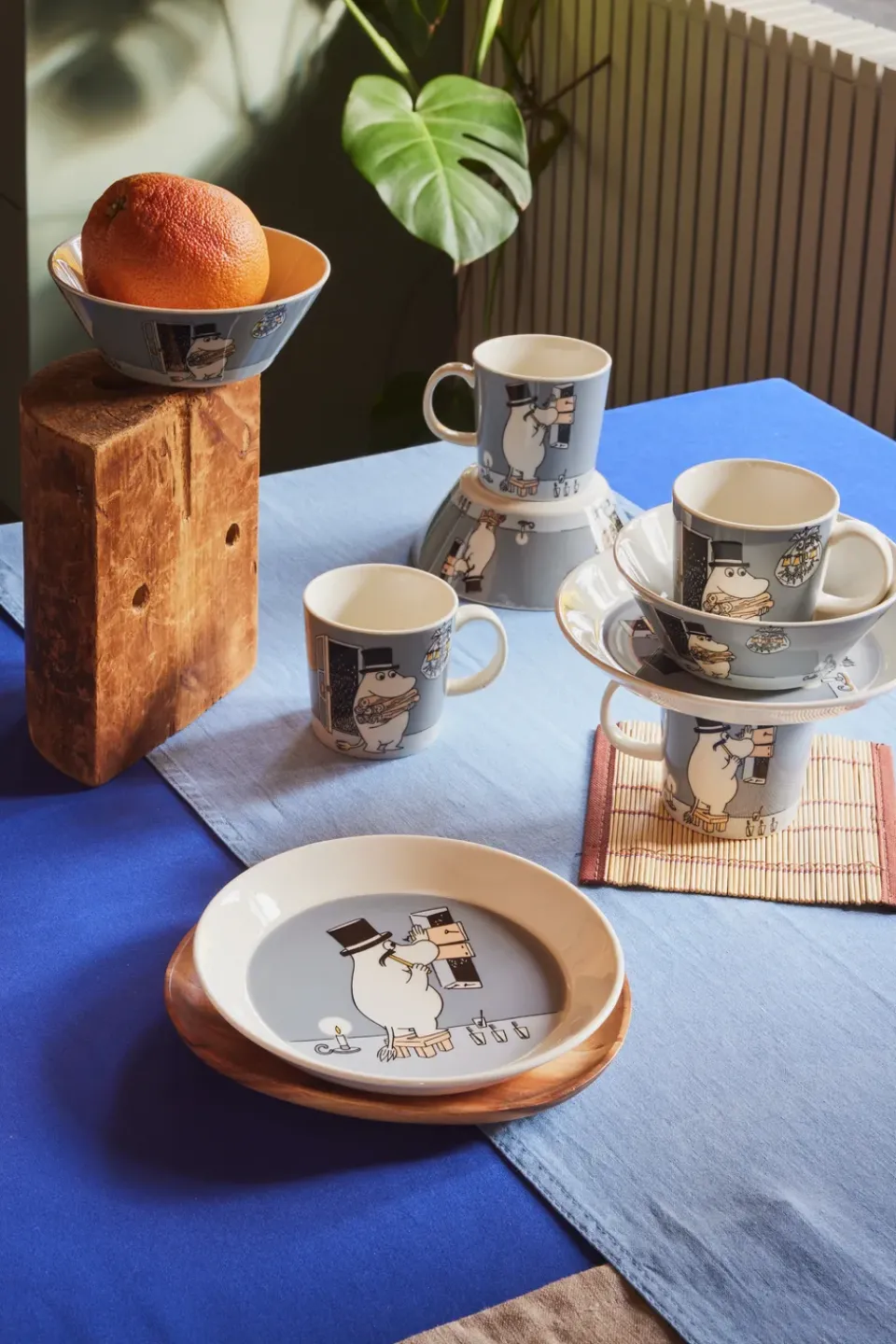 Moomin Arabia Moominpappa mug 30 cl, Grey Outlet